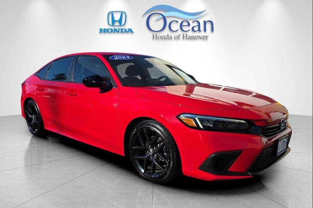 used 2024 Honda Civic car, priced at $23,245