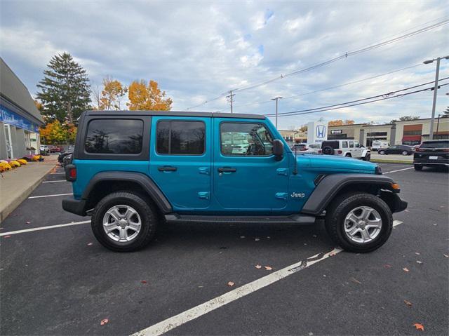 used 2020 Jeep Wrangler Unlimited car, priced at $28,495