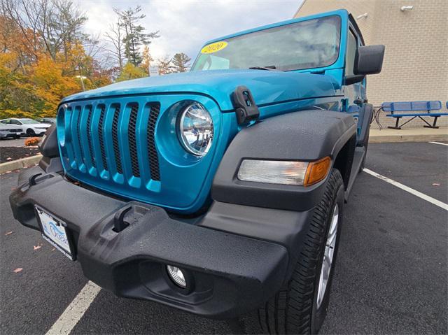 used 2020 Jeep Wrangler Unlimited car, priced at $28,495