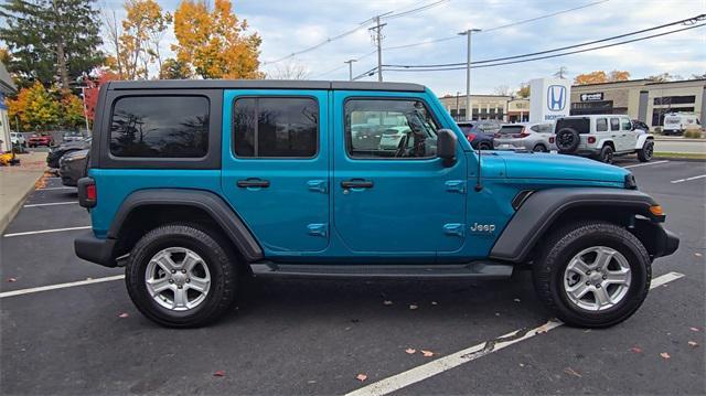 used 2020 Jeep Wrangler Unlimited car, priced at $28,495