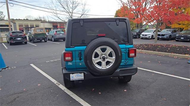 used 2020 Jeep Wrangler Unlimited car, priced at $28,495