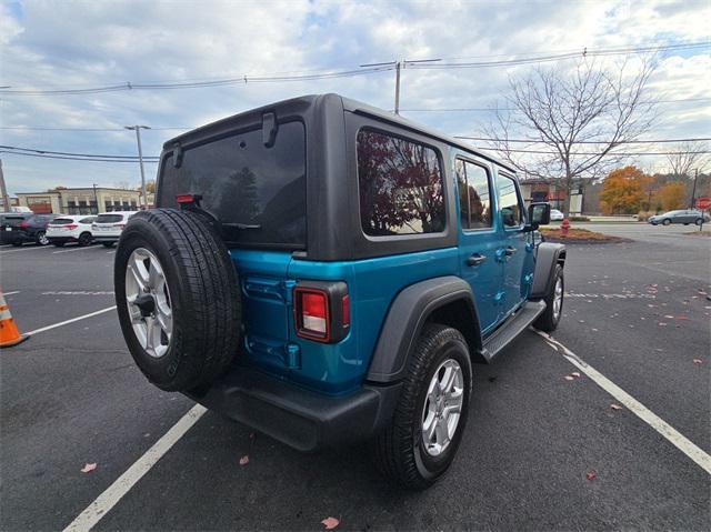 used 2020 Jeep Wrangler Unlimited car, priced at $28,495