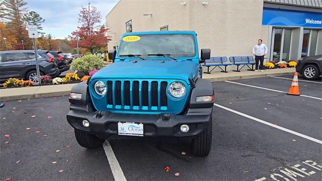 used 2020 Jeep Wrangler Unlimited car, priced at $28,495