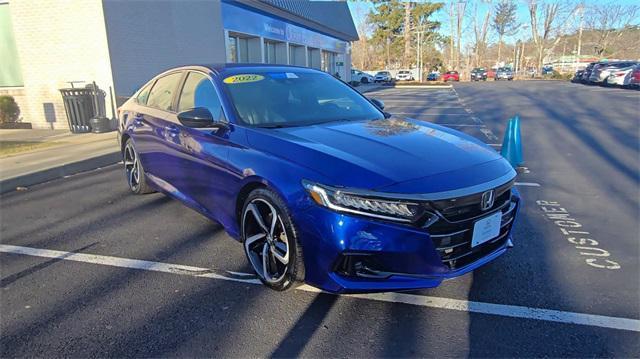 used 2022 Honda Accord car, priced at $22,855