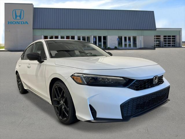 new 2025 Honda Civic car, priced at $29,055