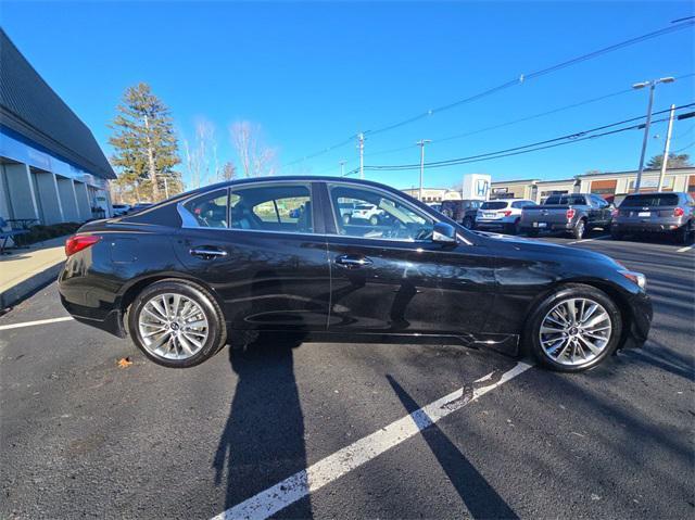 used 2022 INFINITI Q50 car, priced at $27,855