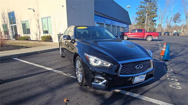 used 2022 INFINITI Q50 car, priced at $27,855