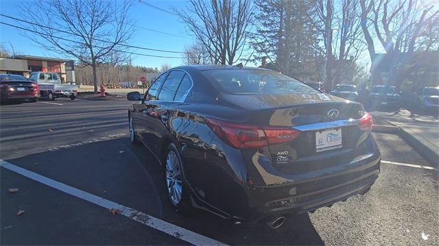 used 2022 INFINITI Q50 car, priced at $27,855