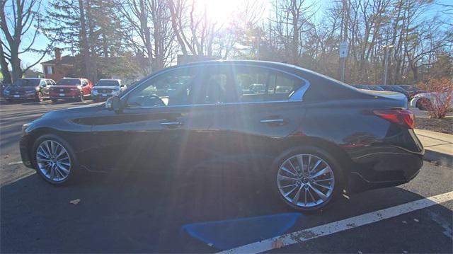 used 2022 INFINITI Q50 car, priced at $27,855