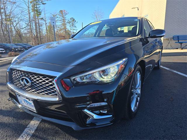 used 2022 INFINITI Q50 car, priced at $27,855