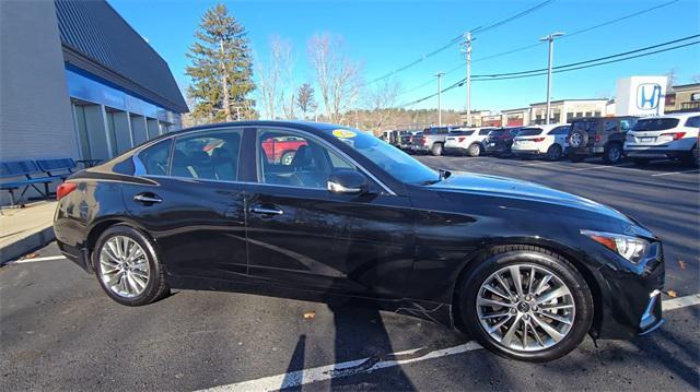 used 2022 INFINITI Q50 car, priced at $27,855