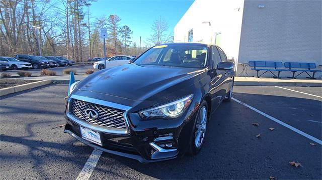 used 2022 INFINITI Q50 car, priced at $27,855