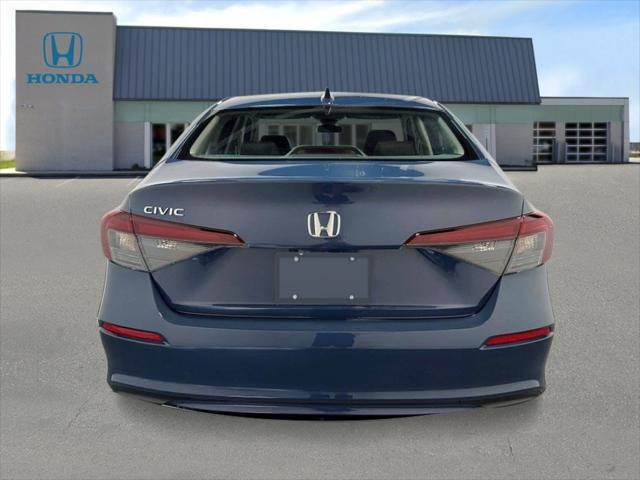 new 2025 Honda Civic car, priced at $25,800