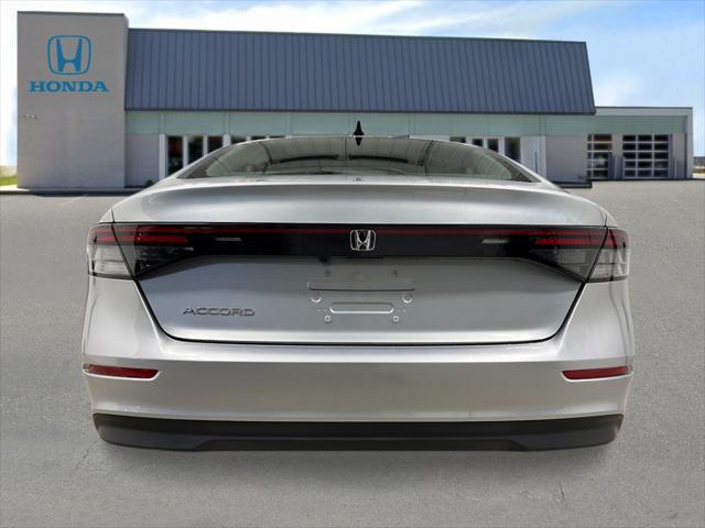 new 2025 Honda Accord car, priced at $31,655