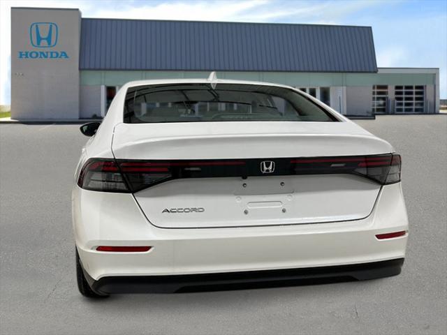 new 2024 Honda Accord car, priced at $31,460