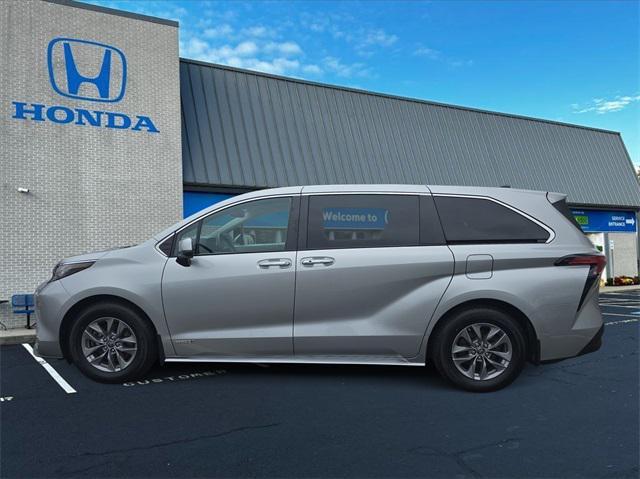 used 2021 Toyota Sienna car, priced at $35,588