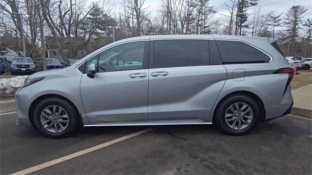 used 2021 Toyota Sienna car, priced at $35,588