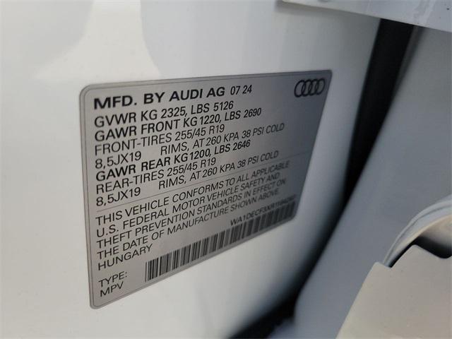 new 2024 Audi Q3 car, priced at $43,995