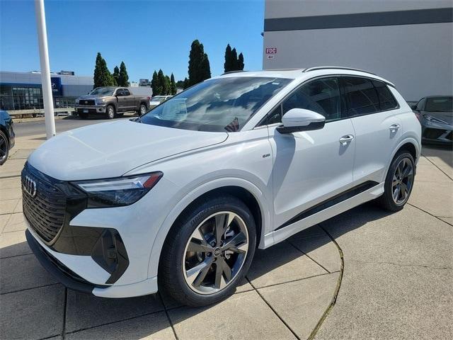 new 2024 Audi Q4 e-tron car, priced at $61,755