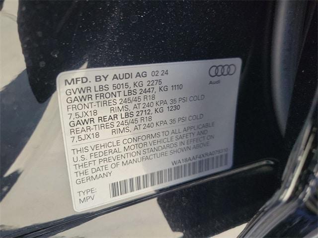 new 2024 Audi A4 allroad car, priced at $55,540