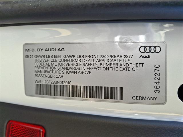 new 2025 Audi A6 car, priced at $72,065