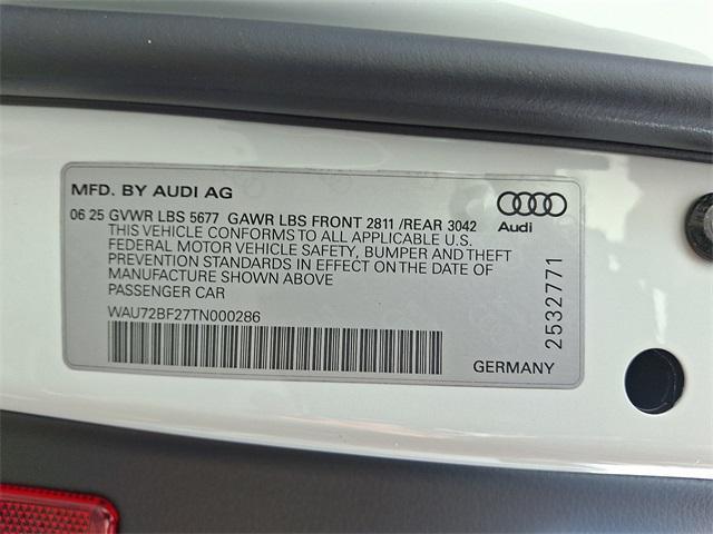 new 2026 Audi A6 car, priced at $76,540