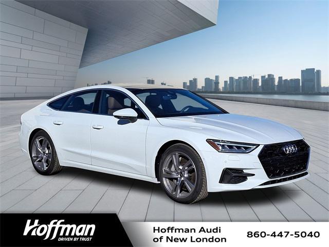 new 2025 Audi A7 car, priced at $77,185