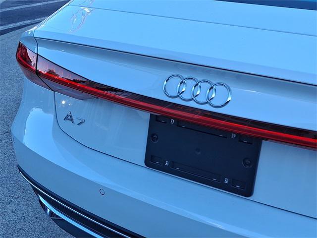 new 2025 Audi A7 car, priced at $77,185