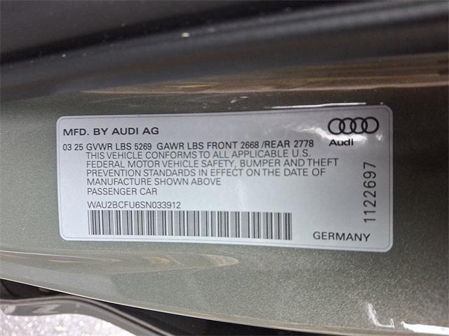 new 2025 Audi A5 car, priced at $57,575