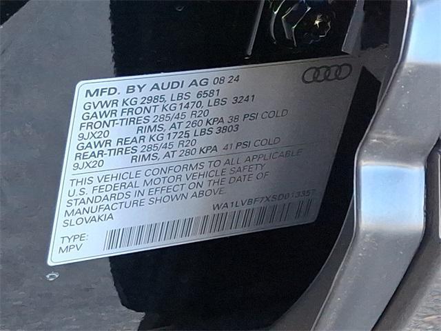 new 2025 Audi Q7 car, priced at $75,800