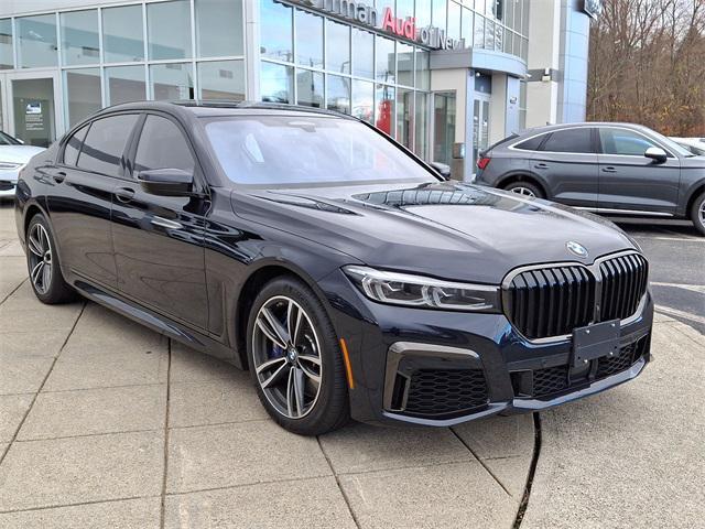 used 2022 BMW M760 car, priced at $83,924