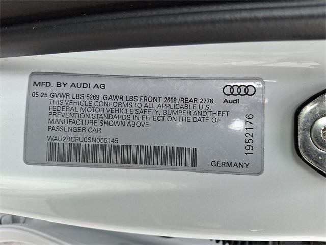 new 2025 Audi A5 car, priced at $57,705