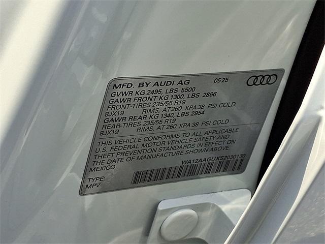 new 2025 Audi Q5 car, priced at $59,110
