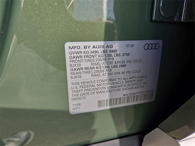 new 2024 Audi Q5 car, priced at $56,755