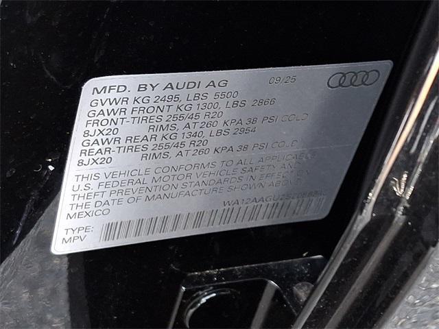 new 2025 Audi Q5 car, priced at $62,080