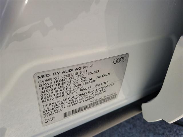 new 2024 Audi Q4 e-tron car, priced at $60,396