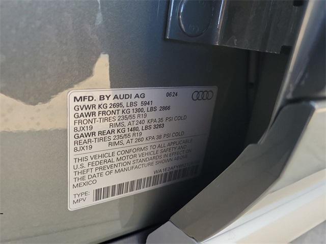 new 2024 Audi Q5 car, priced at $65,100