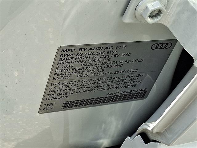 new 2025 Audi Q3 car, priced at $47,110
