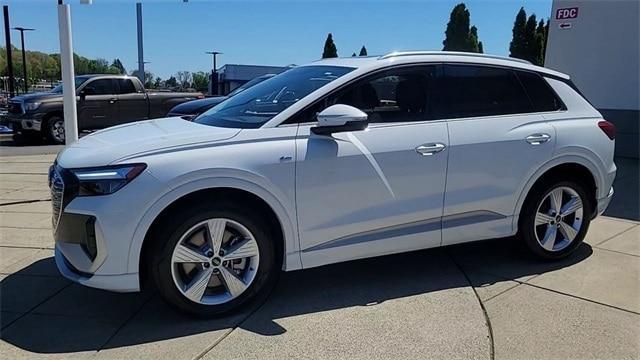 new 2024 Audi Q4 e-tron car, priced at $57,560