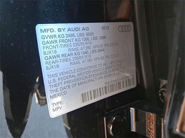 new 2025 Audi Q5 car, priced at $62,405