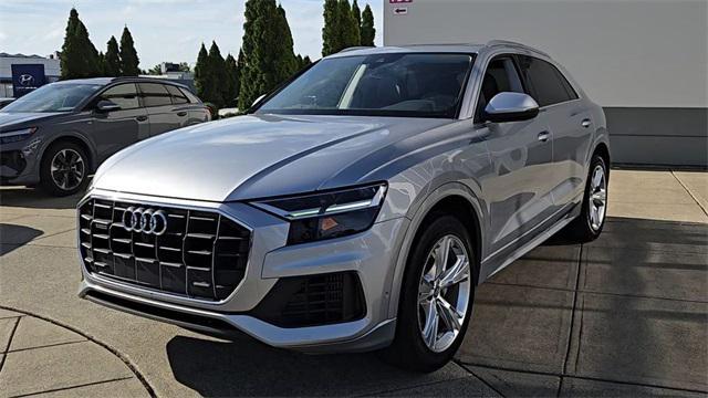 used 2019 Audi Q8 car, priced at $36,998