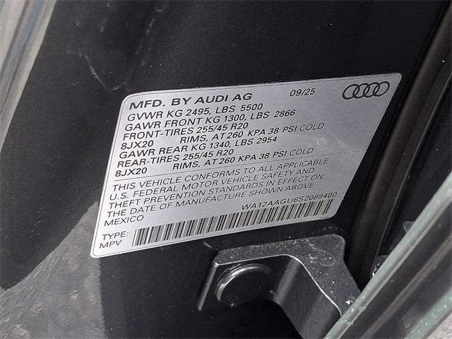 new 2025 Audi Q5 car, priced at $62,080