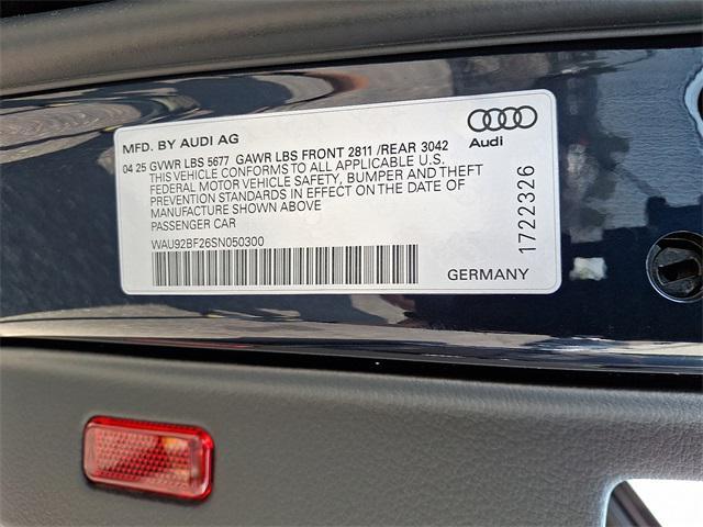 new 2025 Audi A6 car, priced at $83,445