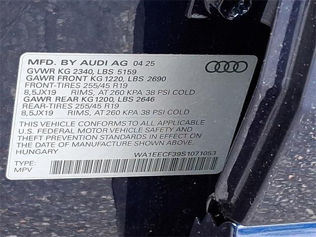 new 2025 Audi Q3 car, priced at $47,110