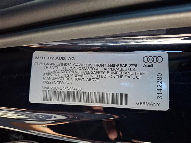 new 2025 Audi A5 car, priced at $56,905