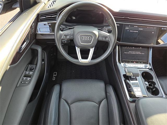 used 2023 Audi Q8 car, priced at $59,998