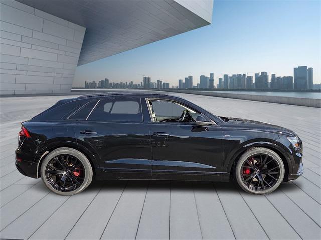 used 2023 Audi Q8 car, priced at $59,998