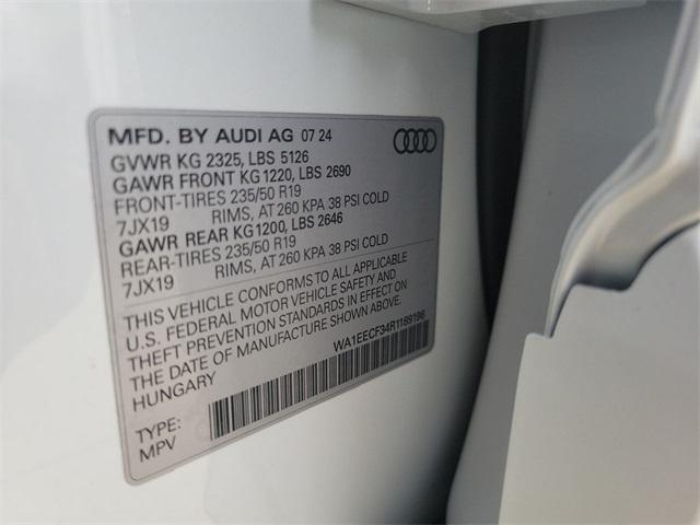 new 2024 Audi Q3 car, priced at $46,985