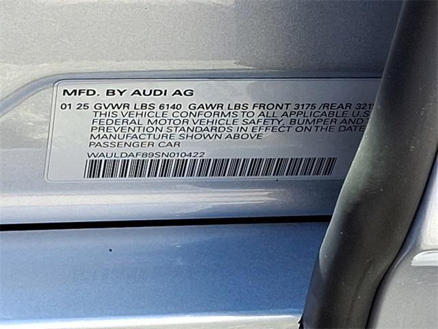 new 2025 Audi A8 car, priced at $103,525