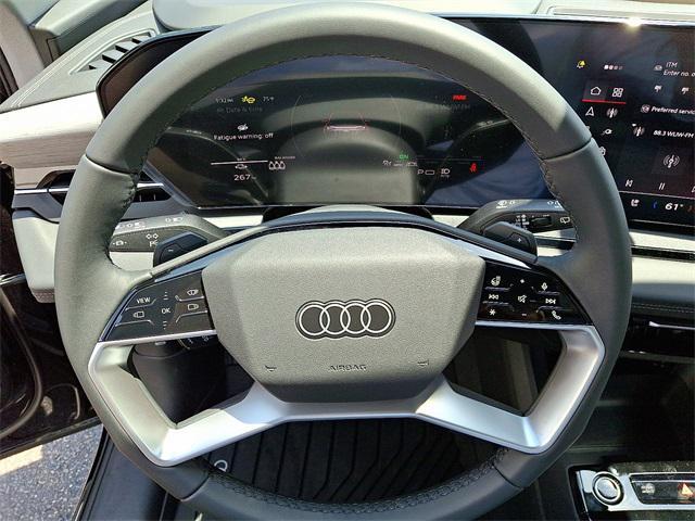 new 2025 Audi Q6 e-tron car, priced at $77,750